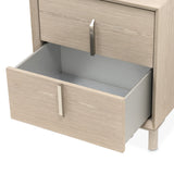 Lotus Bay Sand Small Nightstand from Michael Amini - Luna Furniture