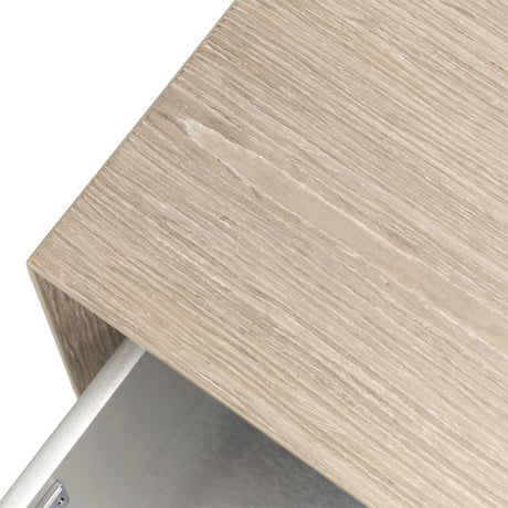 Lotus Bay Sand Small Nightstand from Michael Amini - Luna Furniture