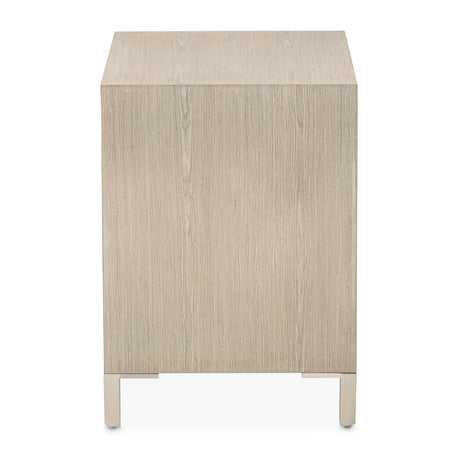 Lotus Bay Sand Large Nightstand from Michael Amini - Luna Furniture