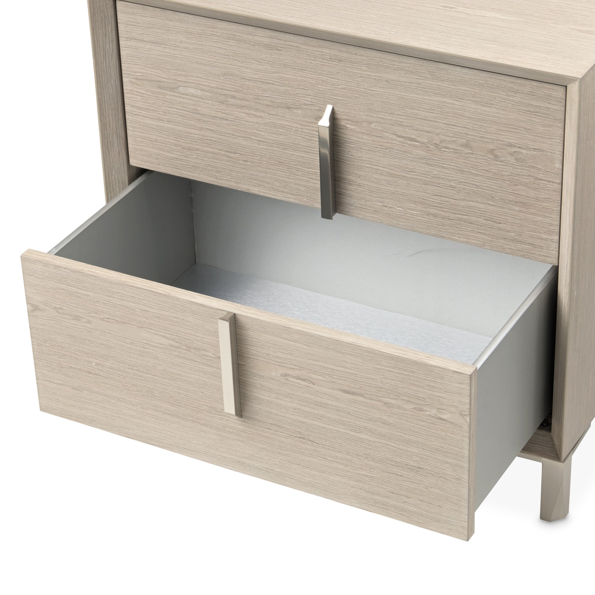 Lotus Bay Sand Large Nightstand from Michael Amini - Luna Furniture