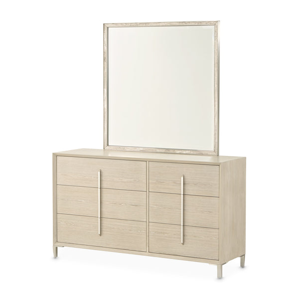 Lotus Bay Sand Small Dresser With Mirror