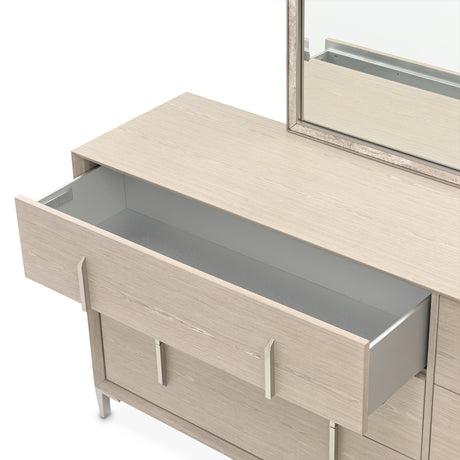 Lotus Bay Sand Large Dresser from Michael Amini - Luna Furniture