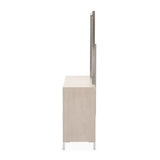 Lotus Bay Sand Large Dresser With Mirror from Michael Amini - Luna Furniture