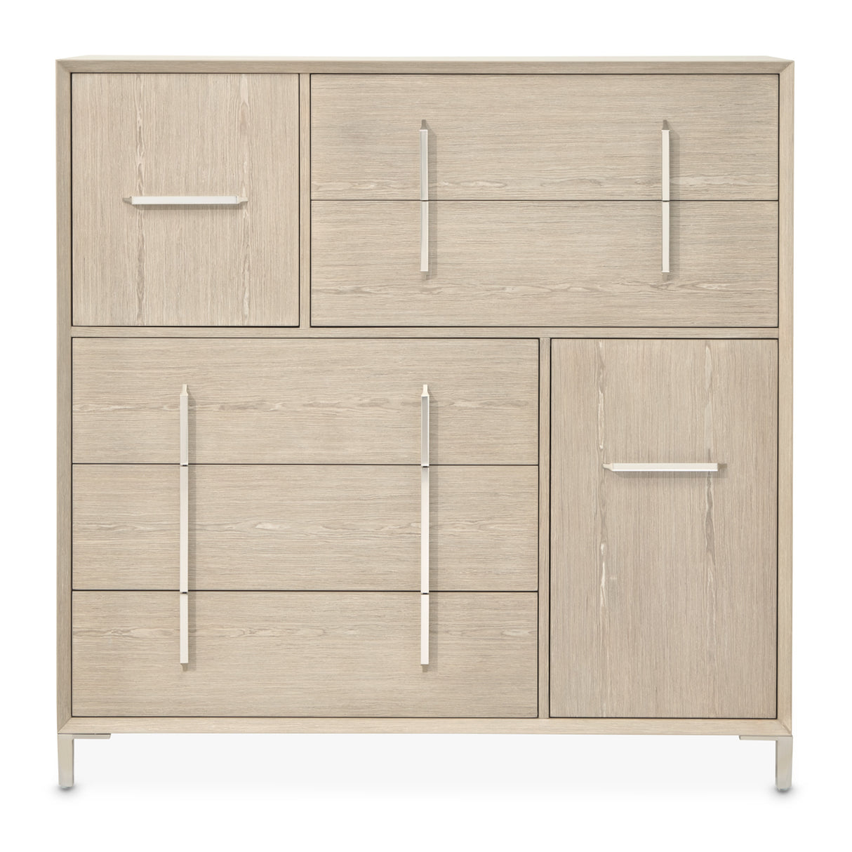 Lotus Bay Sand 5-drawer Chest from Michael Amini - Luna Furniture