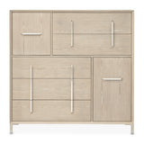 Lotus Bay Sand 5-drawer Chest from Michael Amini - Luna Furniture