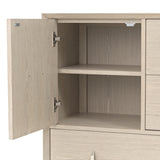 Lotus Bay Sand 5-drawer Chest from Michael Amini - Luna Furniture