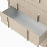 Lotus Bay Sand 5-drawer Chest from Michael Amini - Luna Furniture