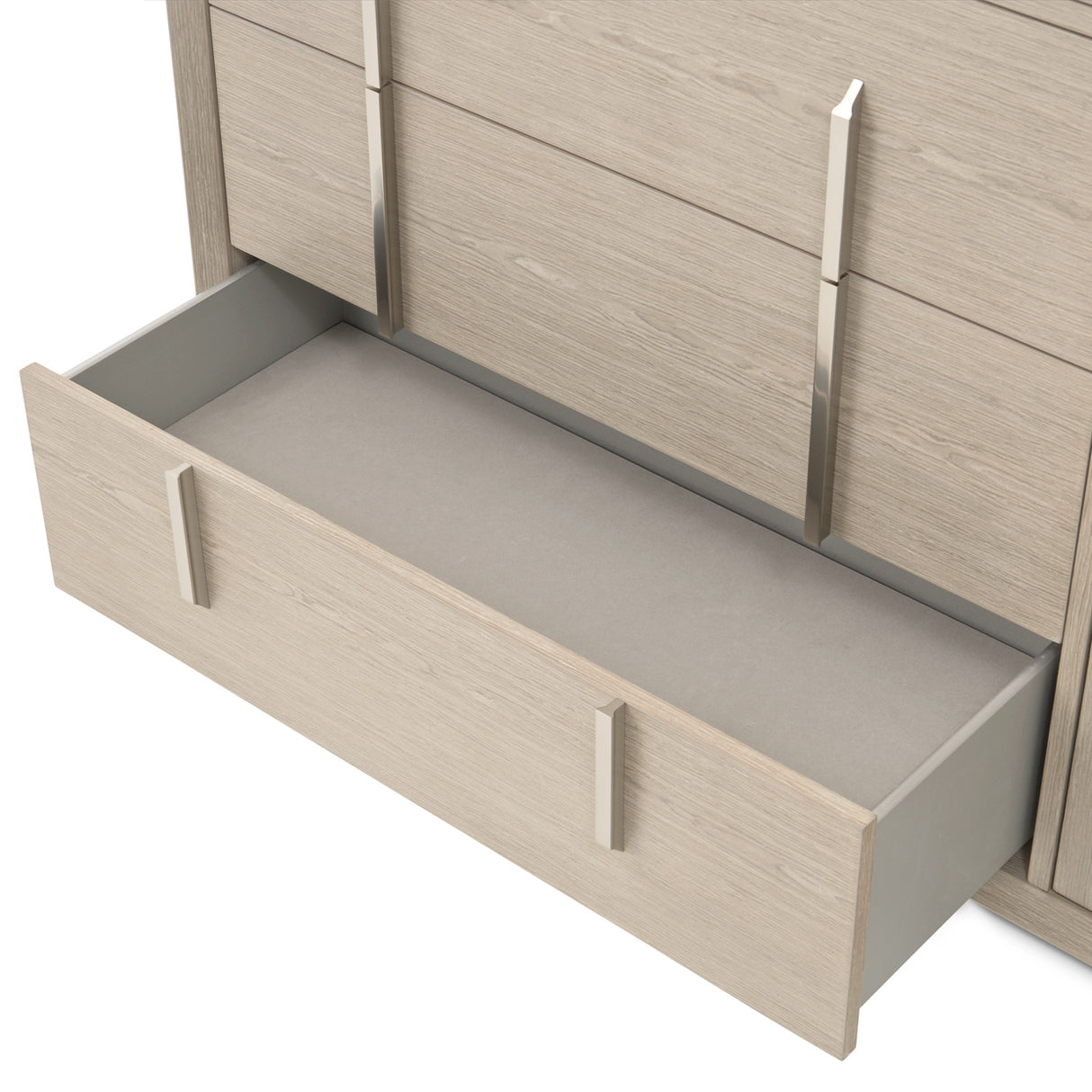 Lotus Bay Sand 5-drawer Chest from Michael Amini - Luna Furniture