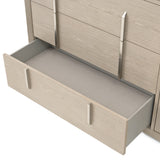 Lotus Bay Sand 5-drawer Chest from Michael Amini - Luna Furniture