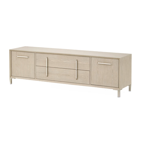 Lotus Bay Sand Tv Console from Michael Amini - Luna Furniture