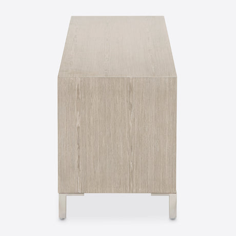 Lotus Bay Sand Tv Console from Michael Amini - Luna Furniture
