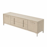 Lotus Bay Sand Tv Console from Michael Amini - Luna Furniture