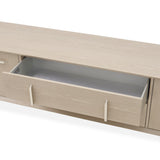 Lotus Bay Sand Tv Console from Michael Amini - Luna Furniture