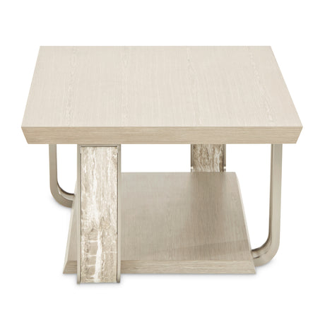 Lotus Bay Sand Rectangular Cocktail Table from Michael Amini - Luna Furniture
