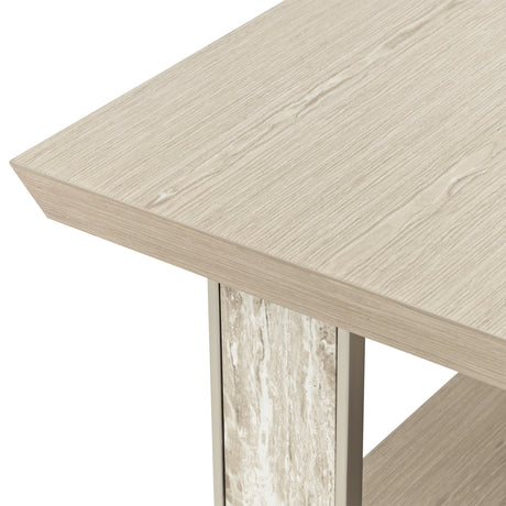 Lotus Bay Sand Rectangular Cocktail Table from Michael Amini - Luna Furniture