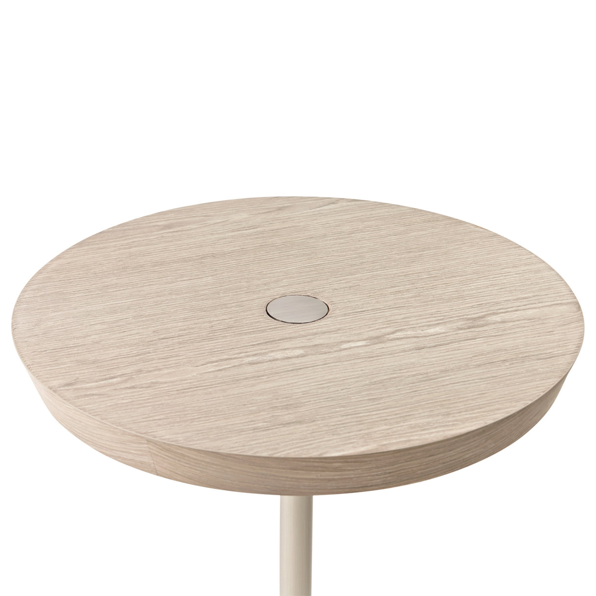 Lotus Bay Sand Chairside Table from Michael Amini - Luna Furniture