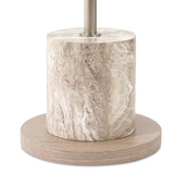Lotus Bay Sand Chairside Table from Michael Amini - Luna Furniture
