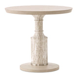 Lotus Bay Sand 40'' Round Gathering Table from Michael Amini - Luna Furniture