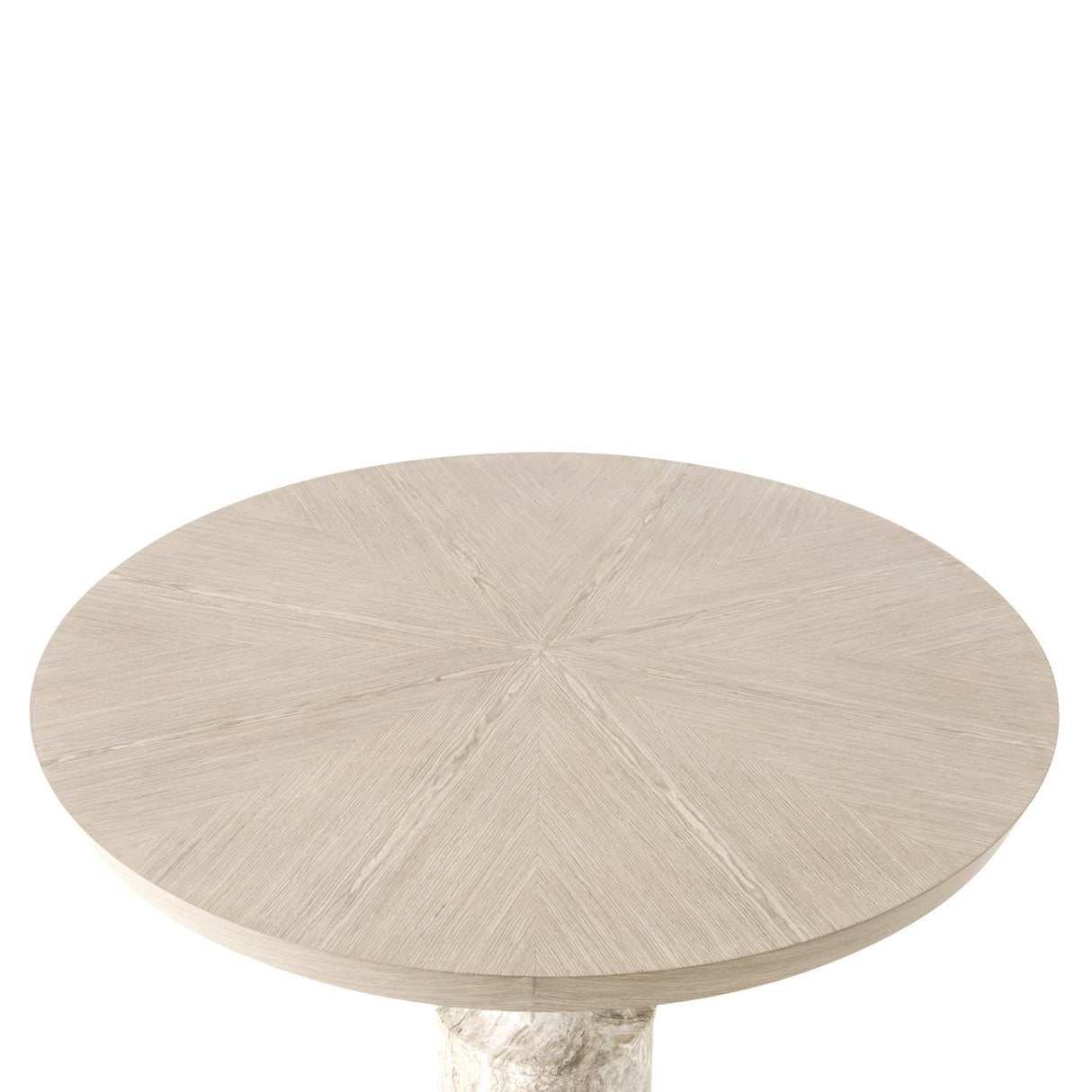 Lotus Bay Sand 40'' Round Gathering Table from Michael Amini - Luna Furniture