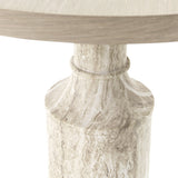 Lotus Bay Sand 40'' Round Gathering Table from Michael Amini - Luna Furniture