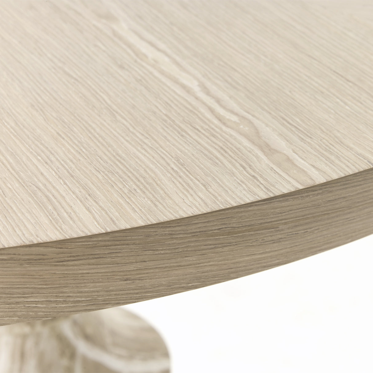 Lotus Bay Sand 40'' Round Gathering Table from Michael Amini - Luna Furniture
