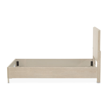 Lotus Bay Sand Twin Panel Bed With Led Lights from Michael Amini - Luna Furniture