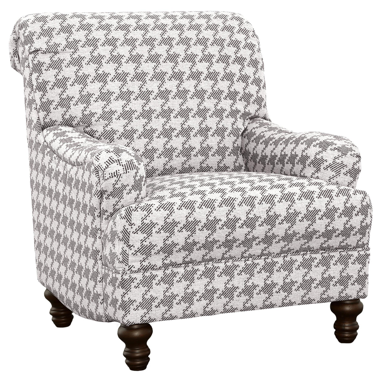 Glenn Gray Upholstered Accent Chair from Coaster - Luna Furniture