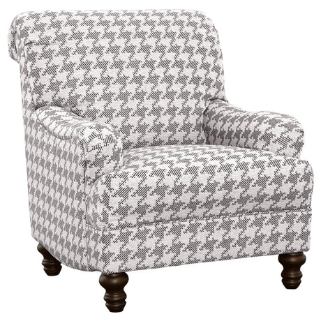 Glenn Gray Upholstered Accent Chair from Coaster - Luna Furniture