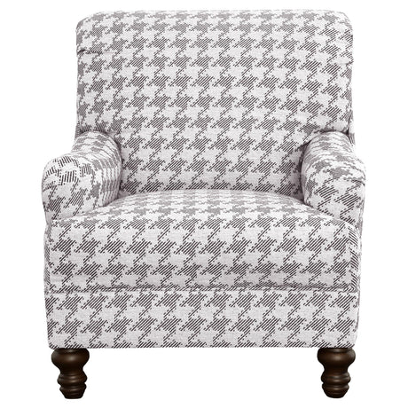 Glenn Gray Upholstered Accent Chair from Coaster - Luna Furniture