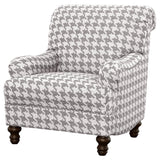 Glenn Gray Upholstered Accent Chair from Coaster - Luna Furniture