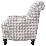 Glenn Gray Upholstered Accent Chair from Coaster - Luna Furniture