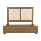 Portrait Sienna Brown Queen Panel Bed With Led Lights from Michael Amini - Luna Furniture