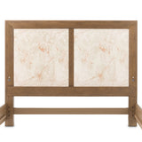 Portrait Sienna Brown Queen Panel Bed With Led Lights from Michael Amini - Luna Furniture