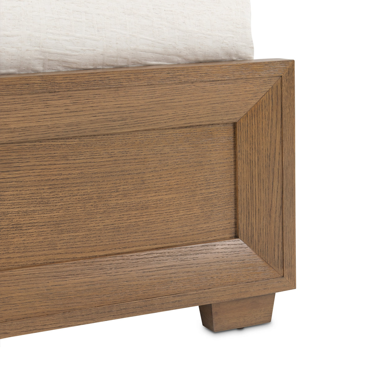 Portrait Sienna Brown Queen Panel Bed With Led Lights from Michael Amini - Luna Furniture