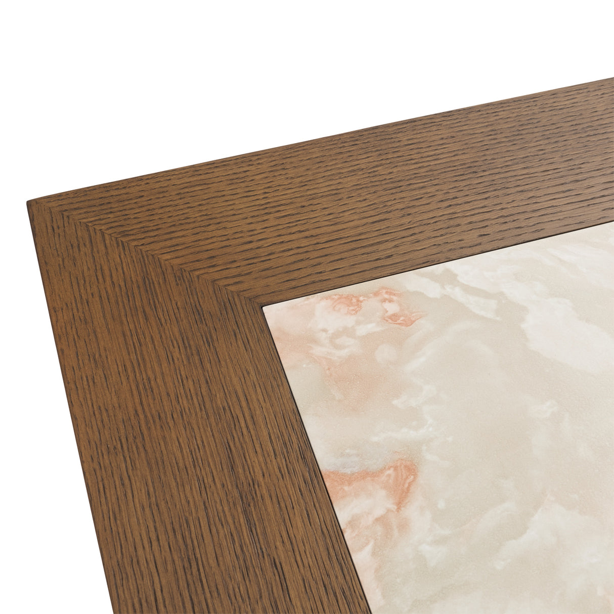 Portrait Sienna Brown Wide Rectangular Dining Table from Michael Amini - Luna Furniture