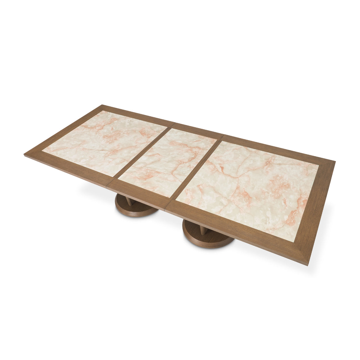 Portrait Sienna Brown Wide Rectangular Dining Table from Michael Amini - Luna Furniture