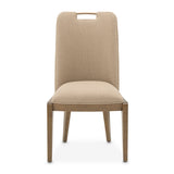 Portrait Sienna Brown Dining Side Chair from Michael Amini - Luna Furniture