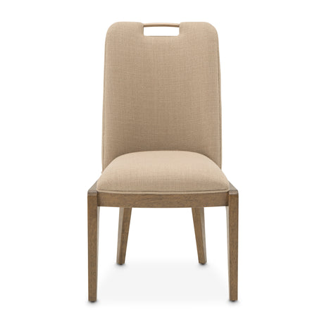 Portrait Sienna Brown Dining Side Chair from Michael Amini - Luna Furniture