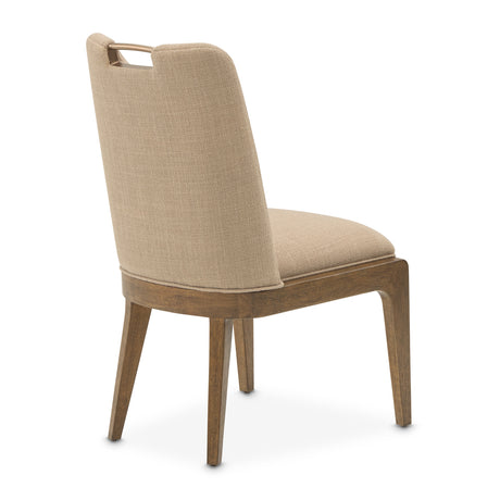 Portrait Sienna Brown Dining Side Chair from Michael Amini - Luna Furniture