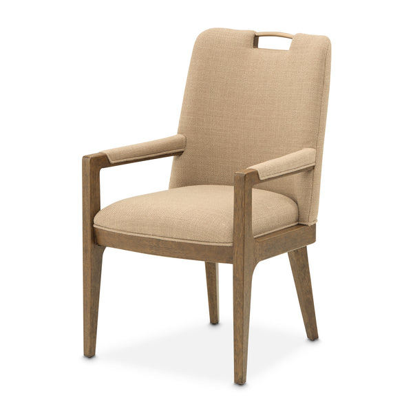 Portrait Sienna Brown Dining Arm Chair