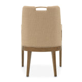 Portrait Sienna Brown Dining Arm Chair from Michael Amini - Luna Furniture