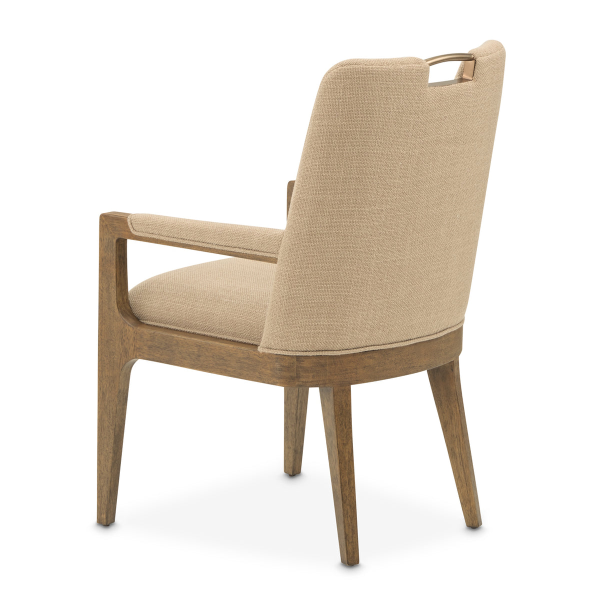 Portrait Sienna Brown Dining Arm Chair from Michael Amini - Luna Furniture