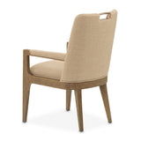 Portrait Sienna Brown Dining Arm Chair from Michael Amini - Luna Furniture