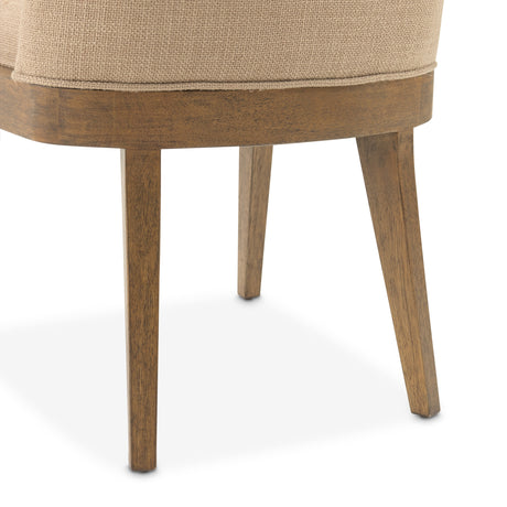Portrait Sienna Brown Dining Arm Chair from Michael Amini - Luna Furniture