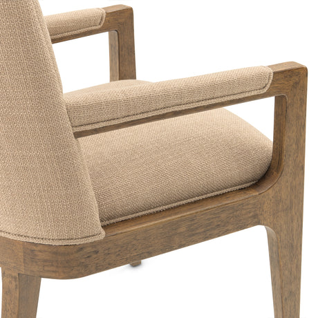 Portrait Sienna Brown Dining Arm Chair from Michael Amini - Luna Furniture