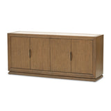 Portrait Sienna Brown Sideboard With Led Lights from Michael Amini - Luna Furniture