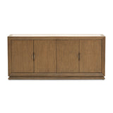 Portrait Sienna Brown Sideboard With Led Lights from Michael Amini - Luna Furniture