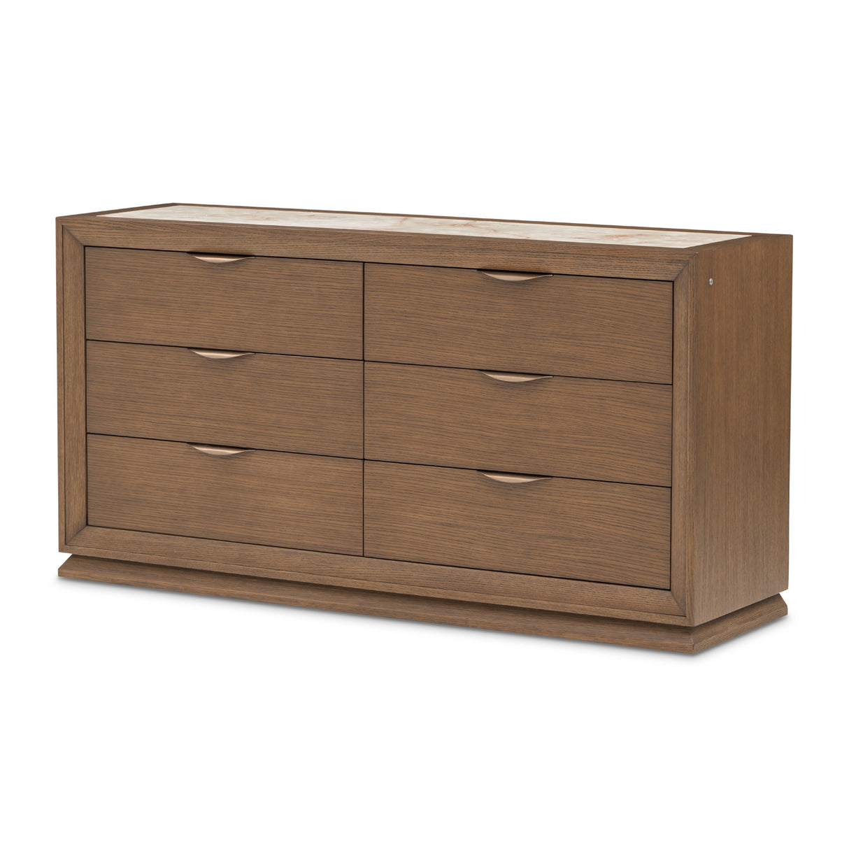 Portrait Sienna Brown Small Dresser from Michael Amini - Luna Furniture