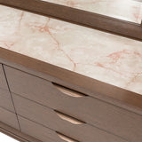 Portrait Sienna Brown Small Dresser from Michael Amini - Luna Furniture