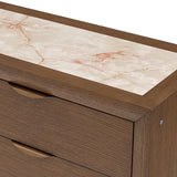 Portrait Sienna Brown Small Dresser from Michael Amini - Luna Furniture